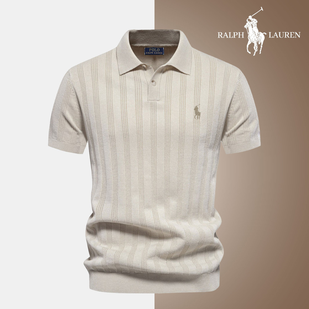 Polo Texturizado para Hombre RL - Stock Limitado
